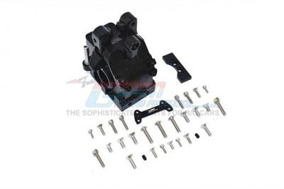 GPM Racing Aluminium Front Gear Box, Zwart- Arrma Kraton 8S