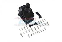 GPM Racing Aluminium Front Gear Box, Zwart- Arrma Kraton 8S - thumbnail