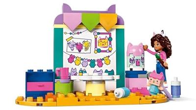 LEGO gabby&apos;s poppenhuis 10795 knutselen met babykitty