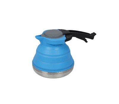 Bo-camp Opvouwbaar 1,2L Fluitketel Grijs