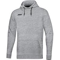 JAKO 6765 Sweater Met Kap Base - Lichtgrijs Gemeleerd - XXL - thumbnail