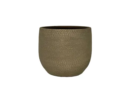 HS potterie Pot austin d29h27cm champagne HS potterie Pot austin d29h27cm champagne