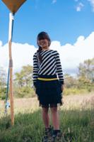 Quapi Meisjes rok - Fiep - Zwart - thumbnail