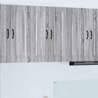 Keukenkast met opslag Kalmar 2 pcs Grijs Sonoma 30 x 31 x 80 cm