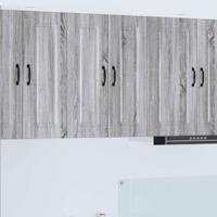 Keukenkast met opslag Kalmar 2 pcs Grijs Sonoma 30 x 31 x 80 cm - thumbnail