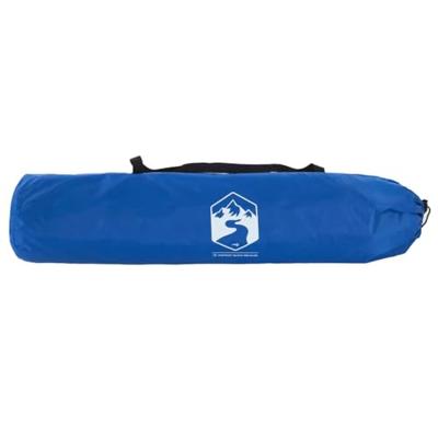 VidaXL Strandtent 2-persoons waterdicht snelontgrendeling azuurblauw