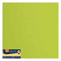 Florence • cardstock papier 216g textuur 30,5x30,5cm lime 20x - thumbnail