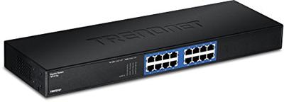 TRENDnet 16-port Gigabit GREENnet Switch(Rack Mount) TEG-S16G, TEG-S16G