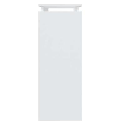 Wandtafel 80x30x80 cm spaanplaat wit