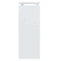 Wandtafel 80x30x80 cm spaanplaat wit - thumbnail