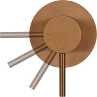 Ben Navan 2-gats inbouwmengkraan geborsteld koper - thumbnail