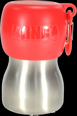 KONG H2O 255 ml rvs waterfles rood