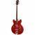 Guild Newark St. Collection Starfire I Bass Cherry Red semi-akoestische basgitaar - thumbnail