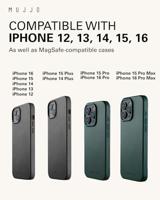 Mujjo Magsafe lederen pasjes houder/stand - Livid Green - thumbnail