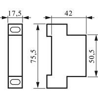 BACO 172179 Hulpschakelaar 1x NC, 1x NO 230 V/AC 1 stuk(s) - thumbnail