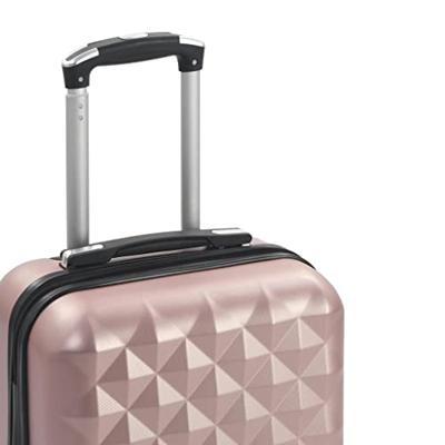 VidaXL Harde koffer abs roségoud