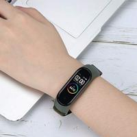 By Qubix - Nylon Geweven Bandje Compatible met Xiaomi Mi Band 3/4 / 5/6 / 7 - Multicolor - Compatible Xiaomi bandje - thumbnail