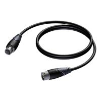 Procab CLD955 Classic 5p XLR male - 5p XLR female DMX-kabel 3m - thumbnail