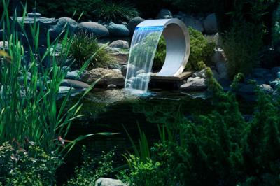 Waterval Mamba met led-verlichting
