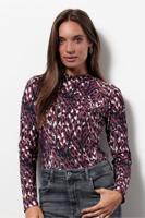 Studio Anneloes Faith Leopard Top 13358 T-shirt Lange Mouw 9997 Multi Color - thumbnail
