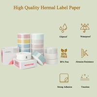 NIIMBOT A2A68301401 Etiketten (rol) 14 x 40 mm Lichtblauw 160 stuk(s) Universele etiketten - thumbnail