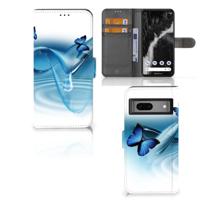 Google Pixel 7 | Telefoonhoesje | Met pasjeshouder | Vlinders - thumbnail