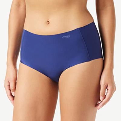 Dames Zero Feel Maxi slip - Naadloze dames taille slip - Hoge onderbroek met katoenen kruisje