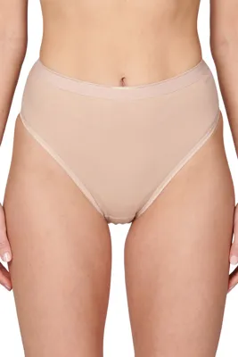 Ondergoed dames 2-Pack Highleg slip dames 32283 - Hoog opgesneden dames slip - Biologisch katoen - Vrouwen onderbroeken