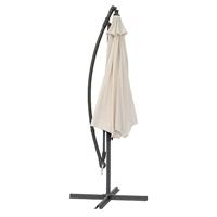 Zweefparasol Menorca 300 cm ecru - thumbnail