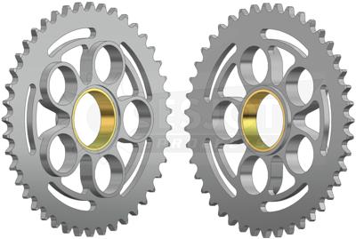 ESJOT Chain wheel 525 43z steel silver