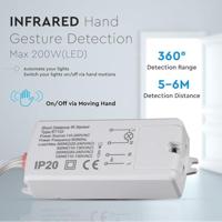 V-TAC 5084 Bewegingsmelder Wit IP20 - thumbnail