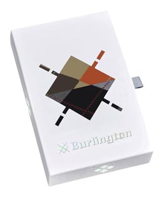 Burlington 2-paar heren sokken - Cadeau verpakking - Gift Box - Katoenen sokken met ruit print