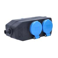 AS Schwabe 60600 Stopcontactsplitter Zwart, Blauw - thumbnail