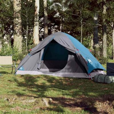 VidaXL Koepeltent 4-persoons waterdicht blauw
