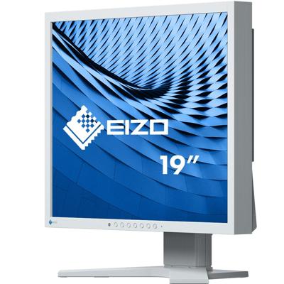 EIZO S1934 LCD-monitor Energielabel C (A - G) 48.3 cm (19 inch) 1280 x 1024 Pixel 1:1 14 ms DisplayPort, DVI, VGA, Hoofdtelefoon (3.5 mm jackplug), Audio,