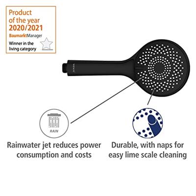 Wenko Doucheset Watersaving (Zwart) Wenko Doucheset Watersaving (Zwart)