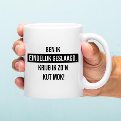Mok Ben ik eindelijk geslaagd Mok Ben ik eindelijk geslaagd