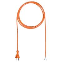 Bachmann 249876 Stroom Netkabel Oranje 5 m - thumbnail