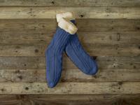 De Witte Lietaer De Witte Lietaer Yamuna Home Socks 40-46 royal blue - thumbnail