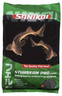 Sanikoi Sturgeon Pro Green 6mm 7kg - Voedzame Steurvoer voor Groei & Vitaliteit - thumbnail