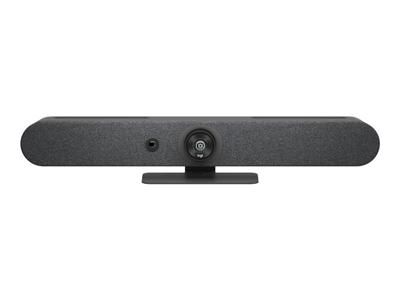 Logitech ConferenceCam Rally Bar Mini Grau Modulair 4K-videoconferentiesysteem 3840 x 2160 Pixel Luidspreker