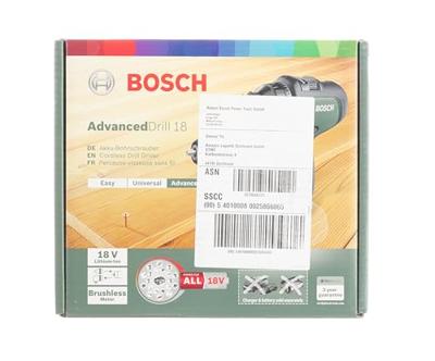 Bosch Home and Garden AdvancedDrill 18 06039B5004 Accu-schroefboormachine 18 V Li-ion Zonder accu