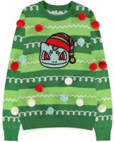 Pokémon - Bulbasaur Patched Christmas Jumper - thumbnail