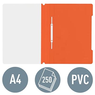 Leitz Snelhechtmap oranje, ft A4
