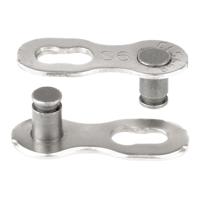 M-Wave kettingschakel fusion 1/2 x 11/128 staal 9s zilver - thumbnail