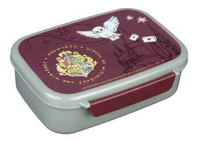 Harry Potter Lunchbox Rood/Grijs Harry Potter Lunchbox Rood/Grijs