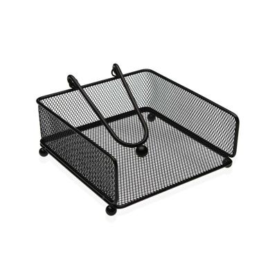 Servethouder Versa Zwart Staal Ijzer 17,5 X 9 X 18 CM
