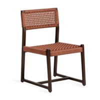 Jesper Home Tuinstoel 'Kuwana' Espresso Teakhout, kleur Cinnamon - thumbnail