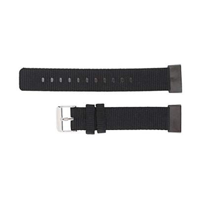Fitbit Charge 3 & 4 nylon bandje - Zwart