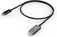 LMP 17466 3 m USB C USB C mannelijke mannelijke grijze USB-kabel - USB-kabel (3 m, USB C, USB C, grijs) - thumbnail